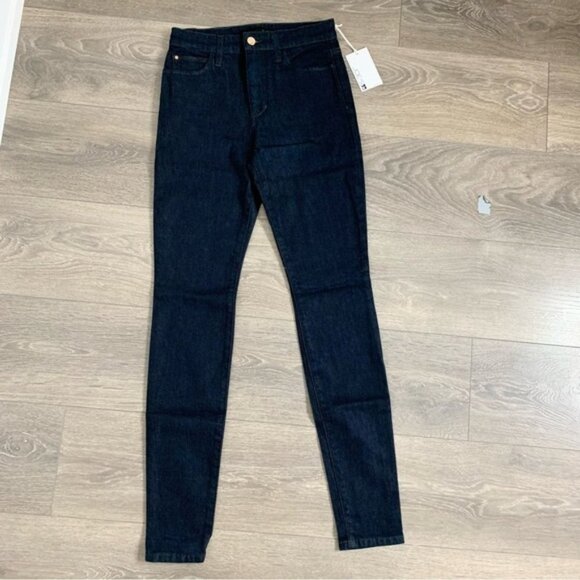 Joe's Jeans High Rise Skinny Jeans Flawless Charlie Maribel Dark Wash Denim 24 - Picture 7 of 12